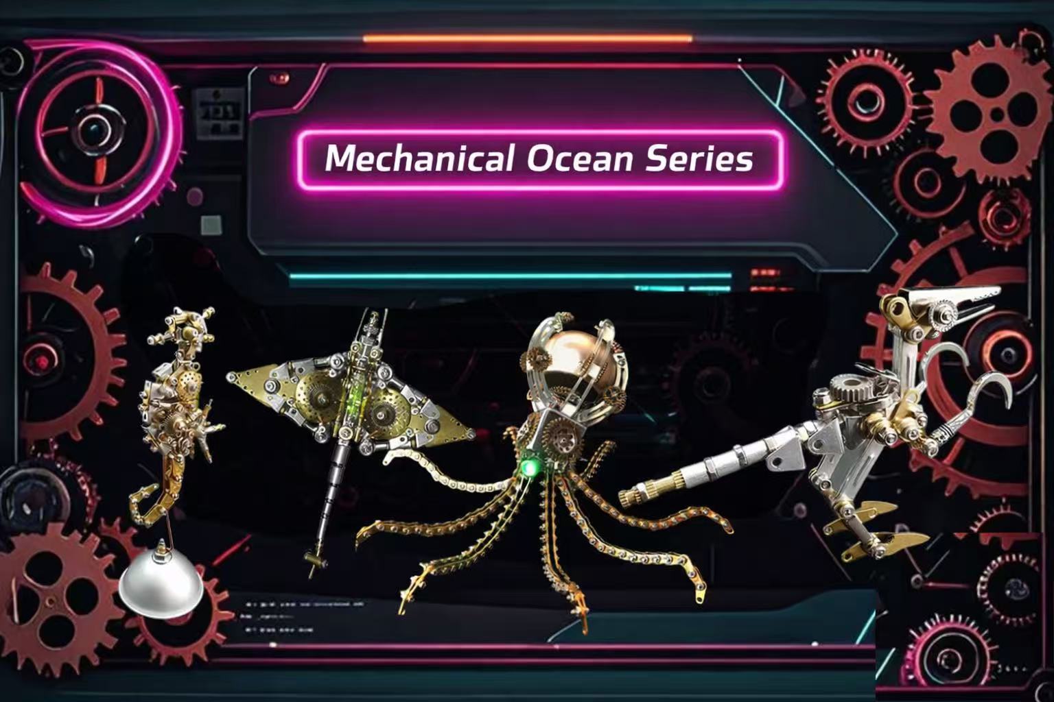 Steampunk Ocean Collection