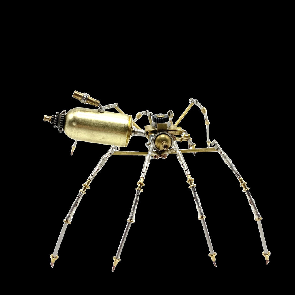 Giant Mechanical Metal Spider 3D Assembly Model – DIY Puzzle Kit, Creative Desk Decor, Gift Toy for Boys