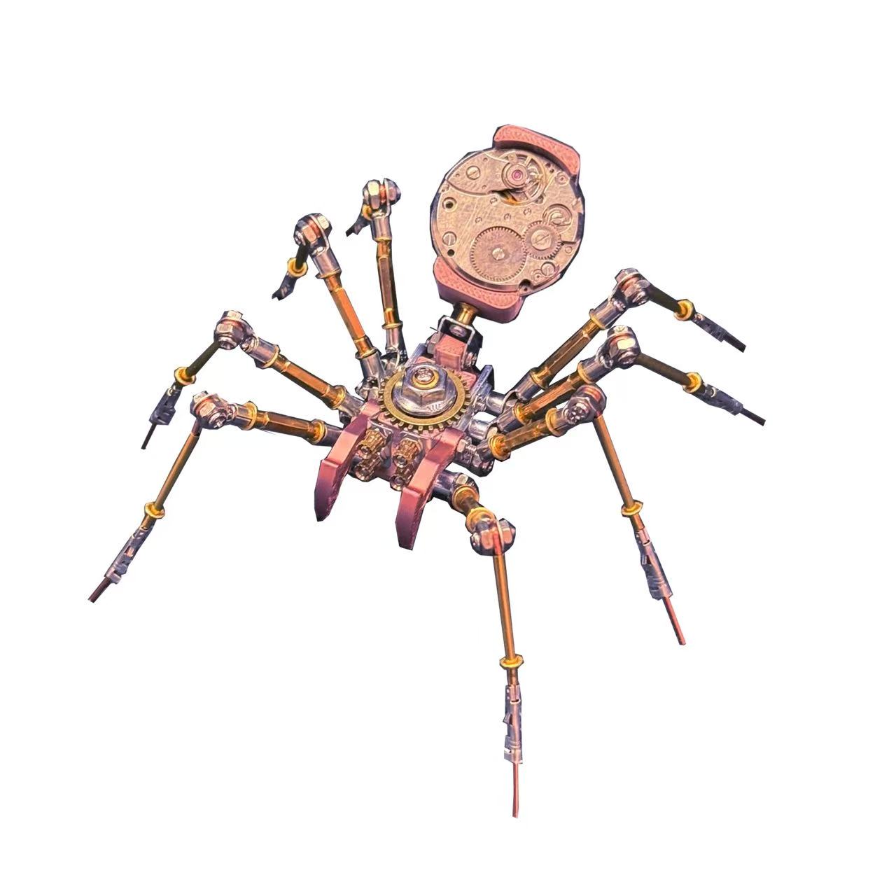 Steampunk Mechanical Spider DIY Kit 🕷️ – Futuristic 3D Puzzle, Creative Desk Decor & Unique Gift