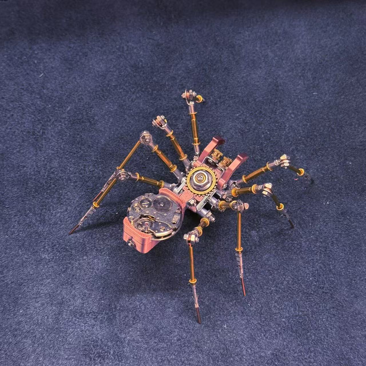 Steampunk Mechanical Spider DIY Kit 🕷️ – Futuristic 3D Puzzle, Creative Desk Decor & Unique Gift
